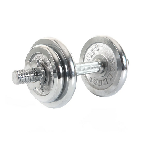 Hantel HAMMER Dumbbell Set 10kg, krom