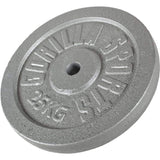 Viktskivor IRON Silver 31mm 0,5kg-30kg