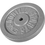 Viktskivor IRON Silver 31mm 0,5kg-30kg