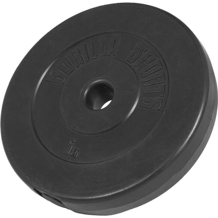 Multigympaket BASIC Black/White 60kg Gymgolv