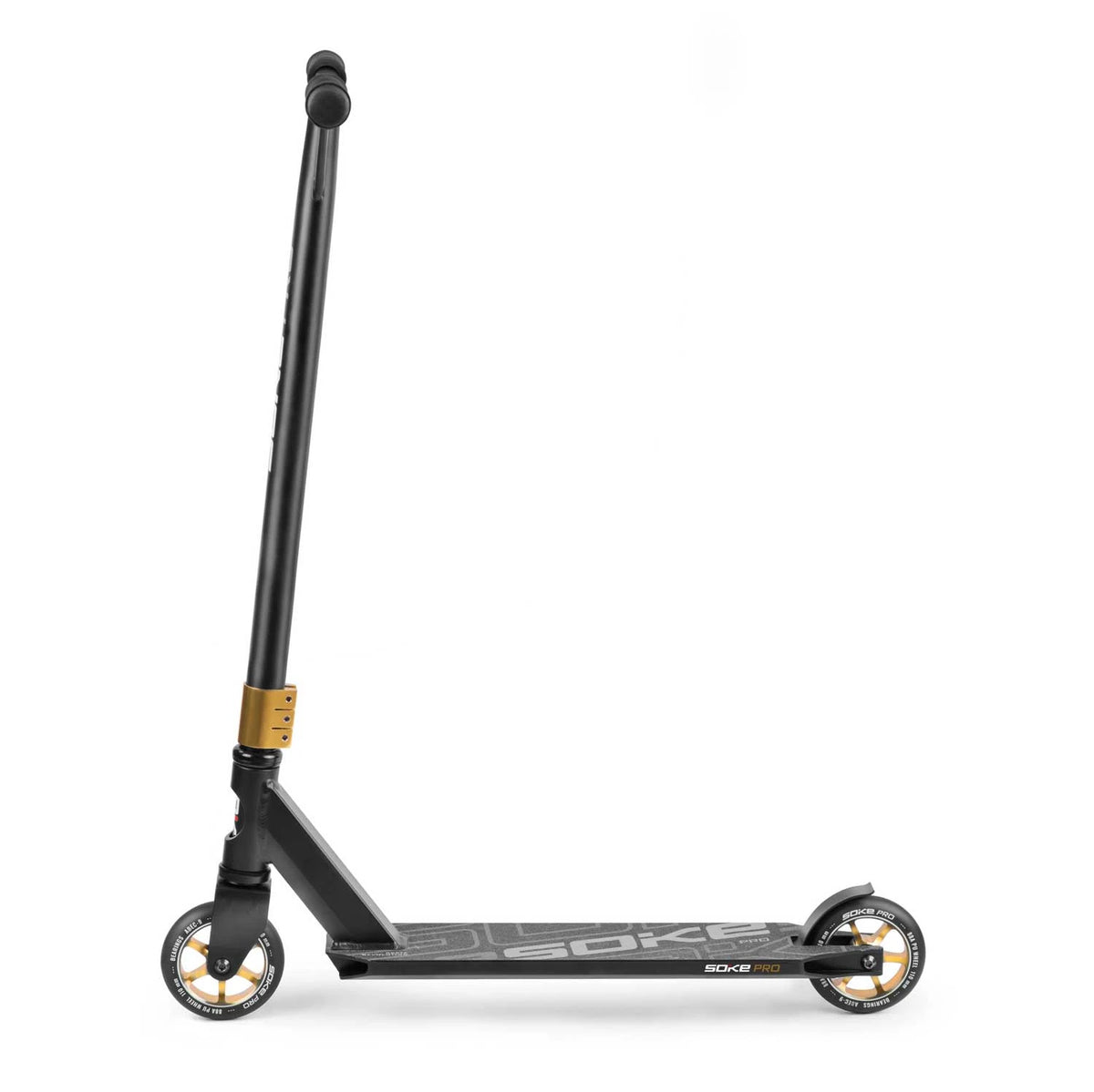 Stuntscooter SOKE PRO, svart-guld