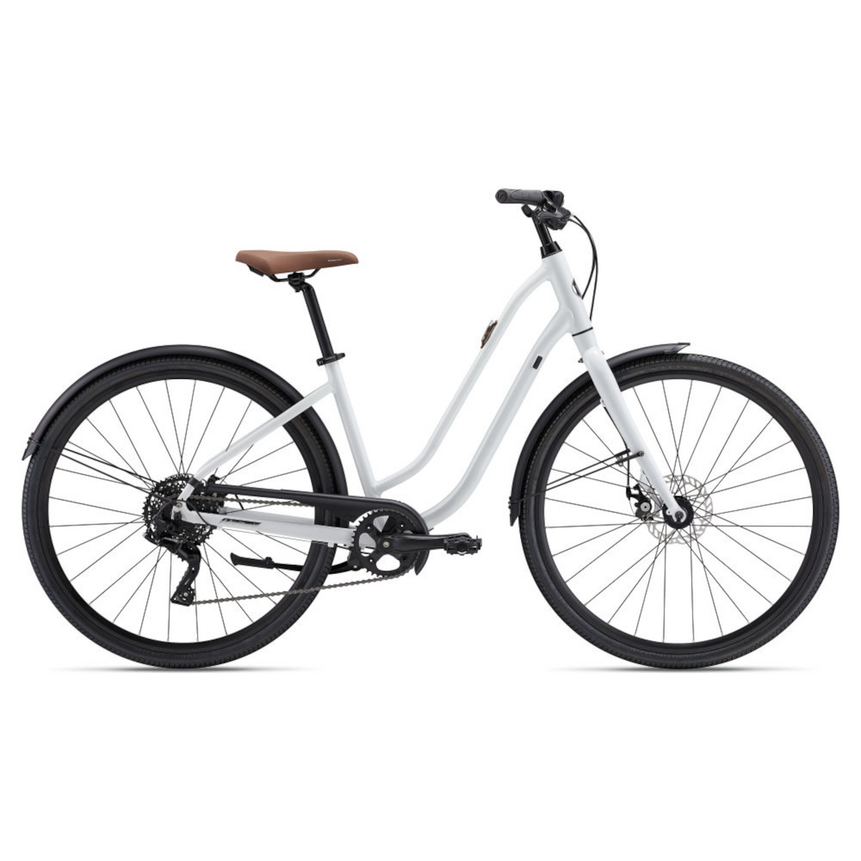 Damcykel LIV Flourish 3 Disc, Vit