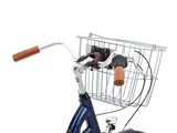Cykel ROMET Art Deco Lux, med främre korg, blå