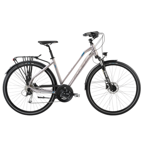 Cykel ROMET Gazela 8, grå-blå