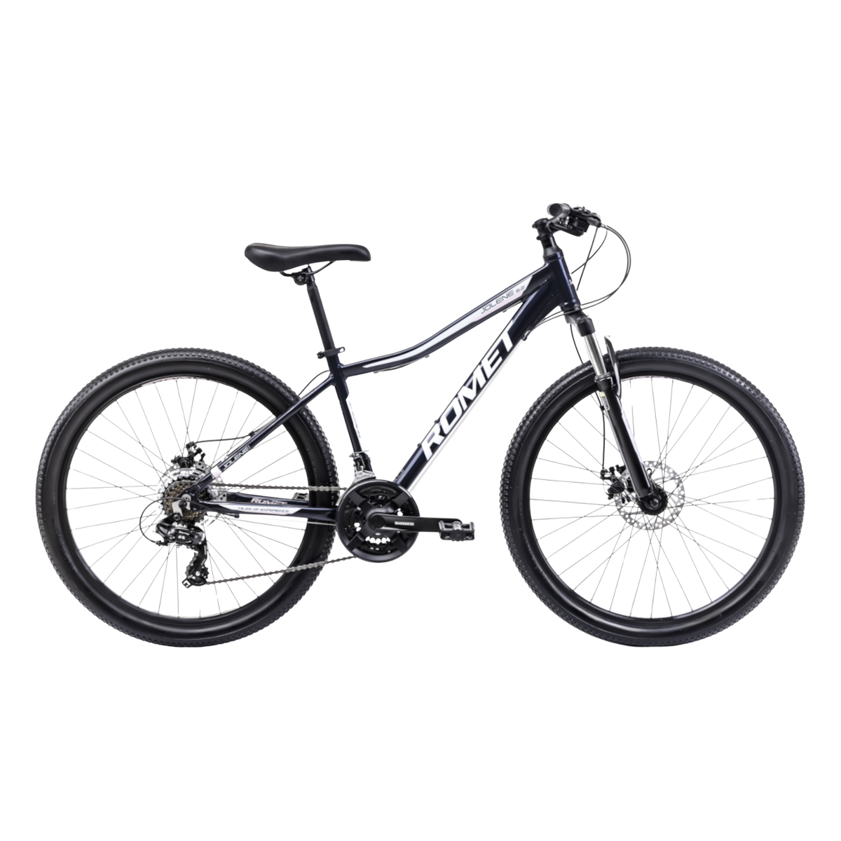 Cykel ROMET Jolene 6.2, 26" 17" M, svart-blå