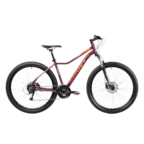 Women's bicycle ROMET Jolene 7.2, 27.5" dark red-orange