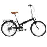 Hopfällbar cykel ROMET Jubilat ECO, svart
