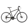 Svart och grön ROMET Orkan 1 M cykel i sidovy