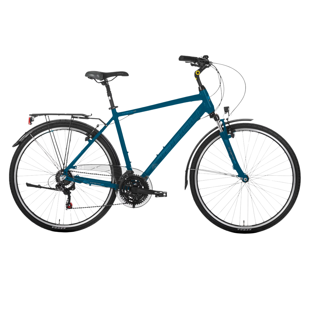 Herrcykel TABOU KINETIC 1.0, 28" svart-grön