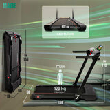 Löpband CHRISTOPEIT 2in1, svart