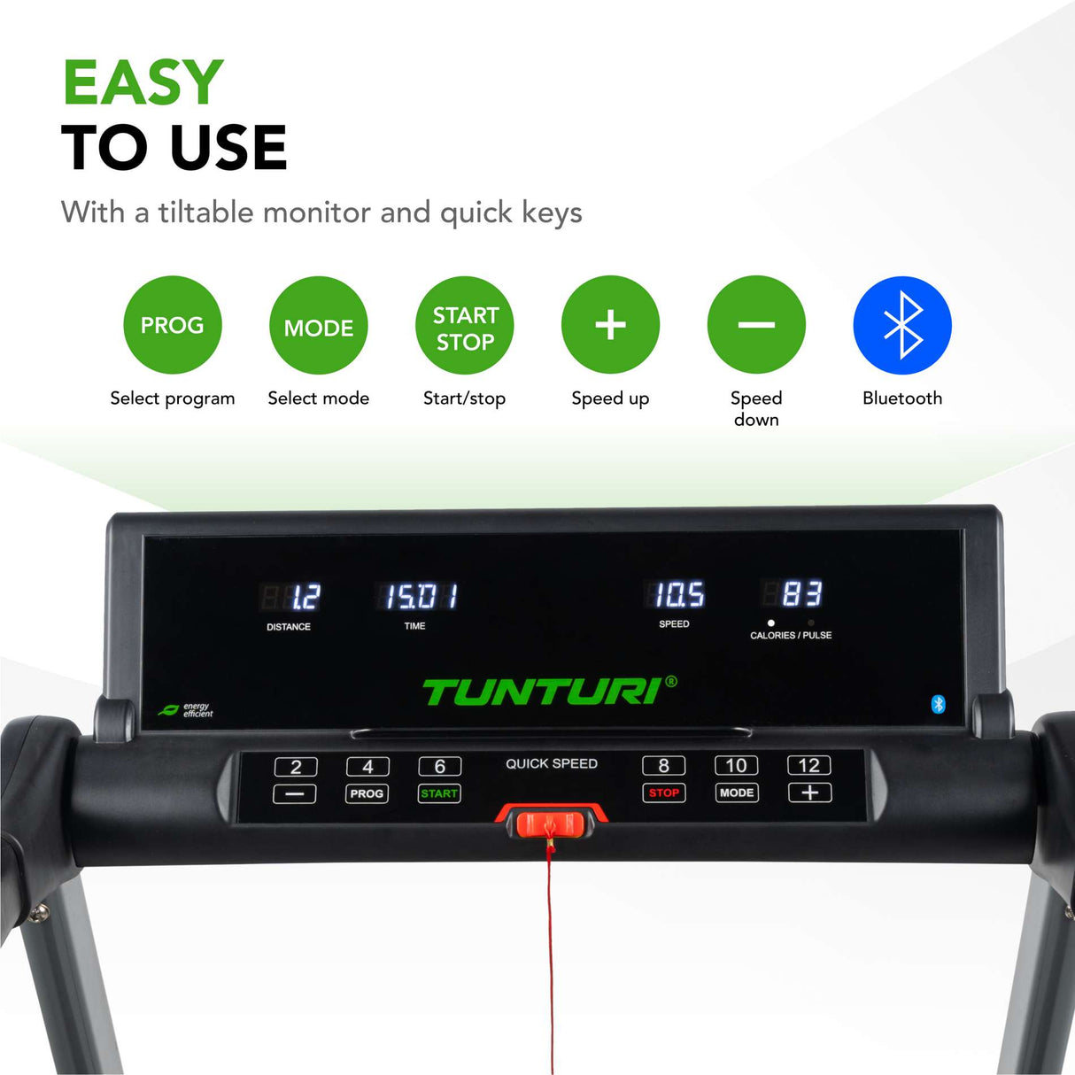 Treadmill TUNTURI Cardio Fit T25