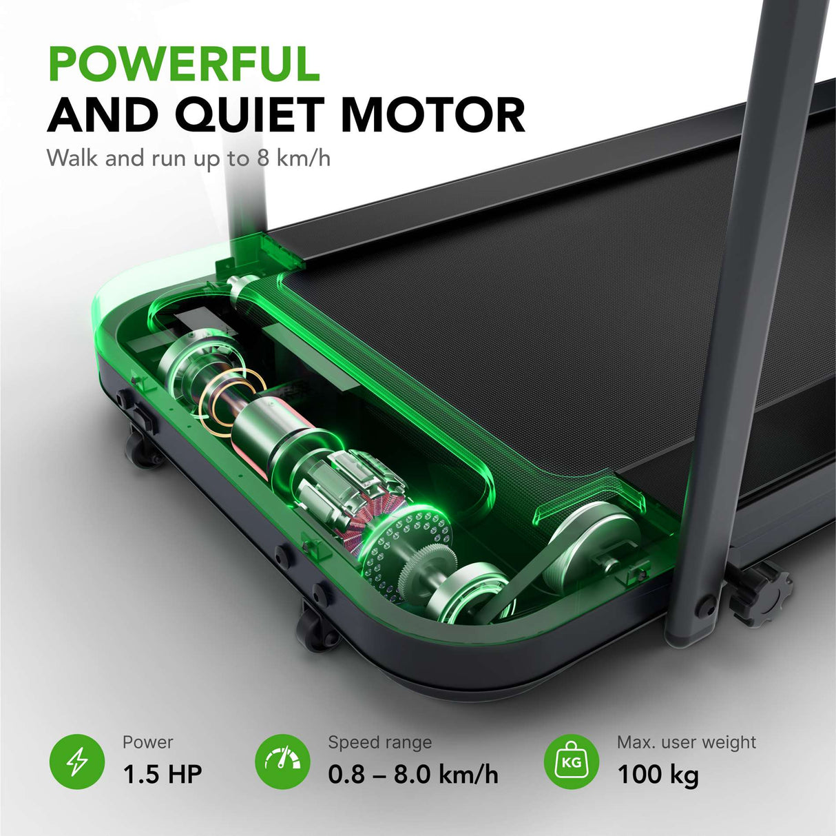 Löpband TUNTURI Cardio Fit T5 med Bluetooth