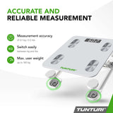 Våg TUNTURI SC30 Smart Scale med app, vit