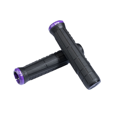 Grips LIV Swage Single Lock-On, Svart/Lila