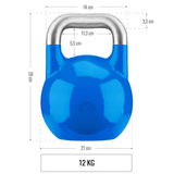 Kettlebell Competition Paket 12kg 16kg