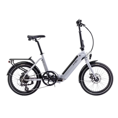Hopfällbar elcykel ROMET E-Wigry 1.0, silver