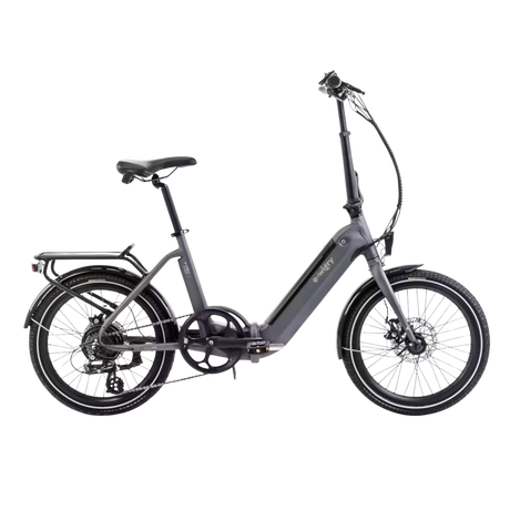 Hopfällbar elcykel ROMET E-Wigry 1.0, mörkgrå
