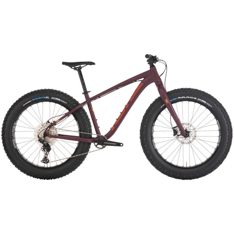 Fatbike Kona Wo, Matte Plum
