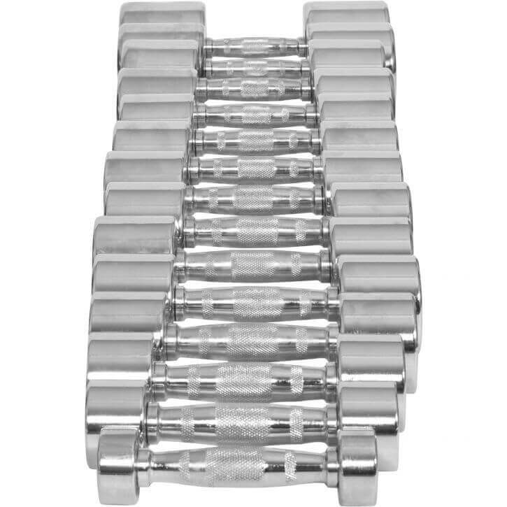 Hantlar Krom 1-20kg