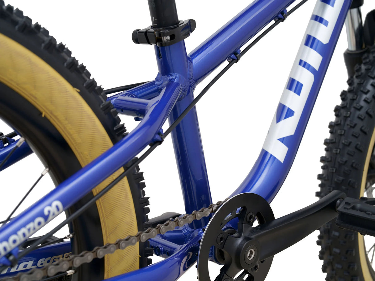 Barncykel KONA Honzo 20, Gloss Metallic Lazuli Blue