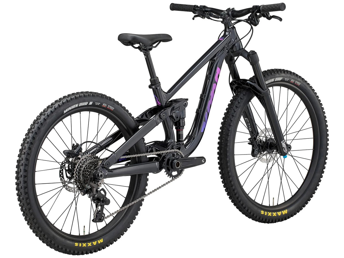 Barncykel KONA Process 246, Gloss Metallic Black