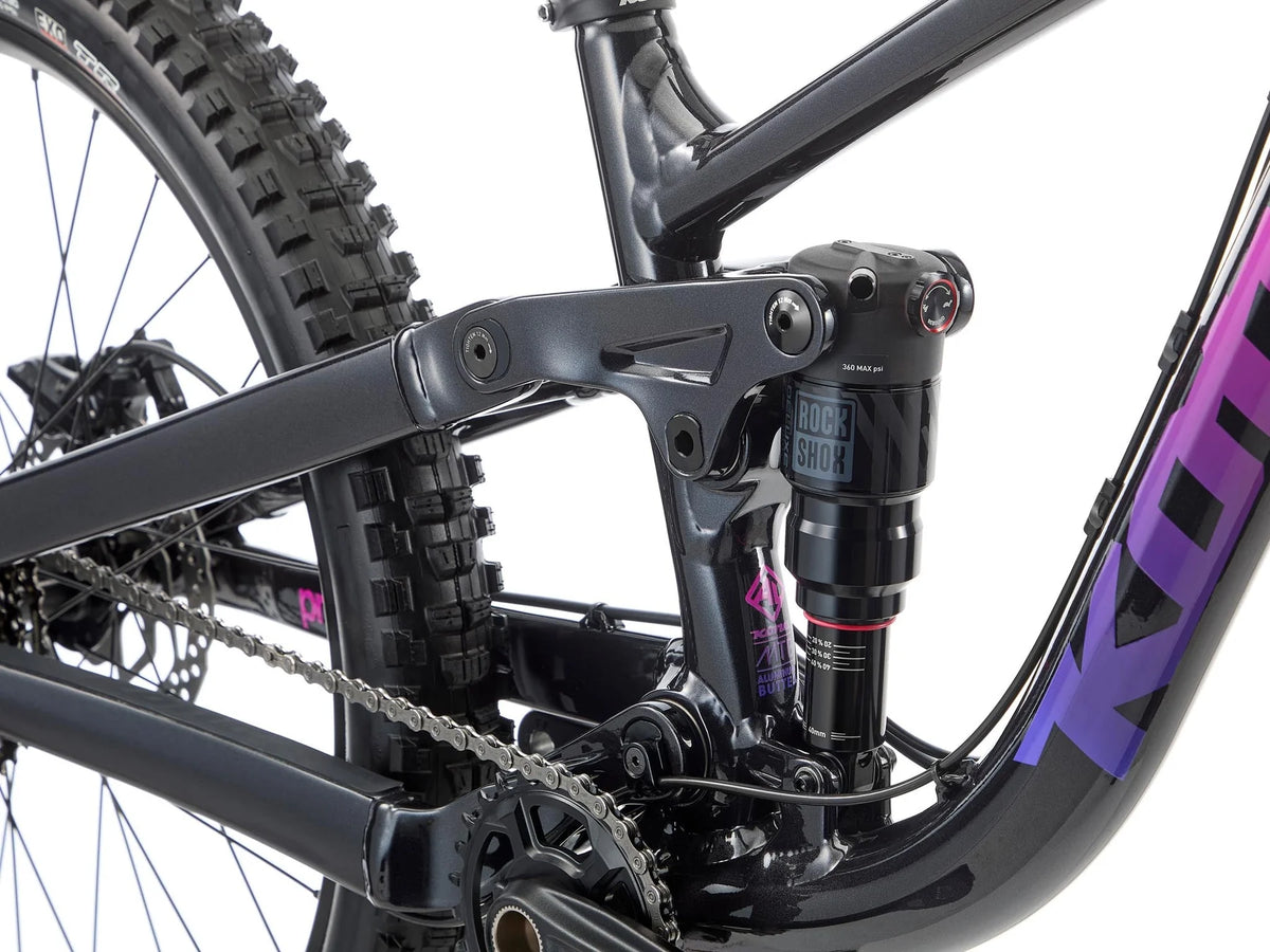 Barncykel KONA Process 246, Gloss Metallic Black