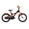 Barncykel S´COOL XXlite, 16" svart-orange