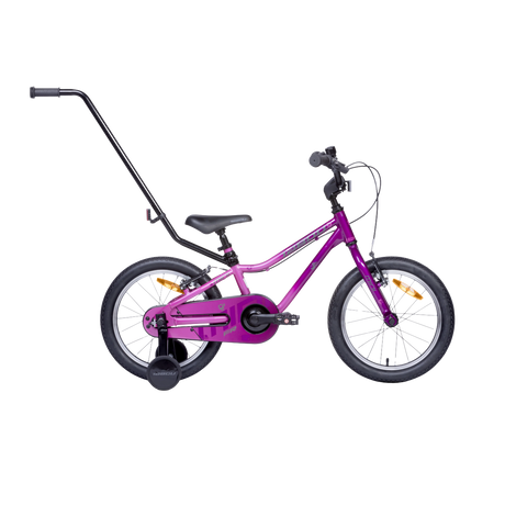 Barncykel TABOU Mini FR, 18" rosa-lila