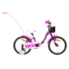 Barncykel TABOU Miss AL, 16" lila-vit