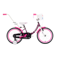 Barncykel TABOU Miss CS, 14" lila-vit