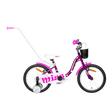 Barncykel TABOU Miss ST, 12" lila-vit