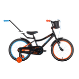 Barncykel TABOU Rocket CS ALU, 18" svart-orange
