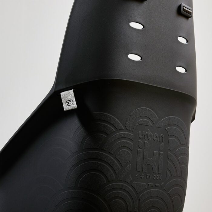 Barnstol för pakethållare URBAN IKI U-me Easy Fix, Bincho Black/Bincho Black