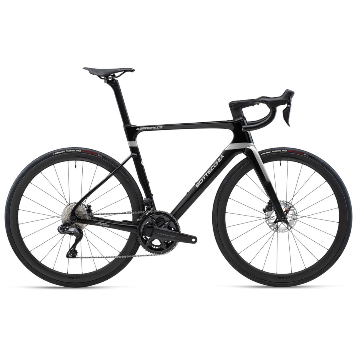 Landsvägscykel BOTTECCHIA Aerospace Ultegra Di2 24s B1 Nero Lucido