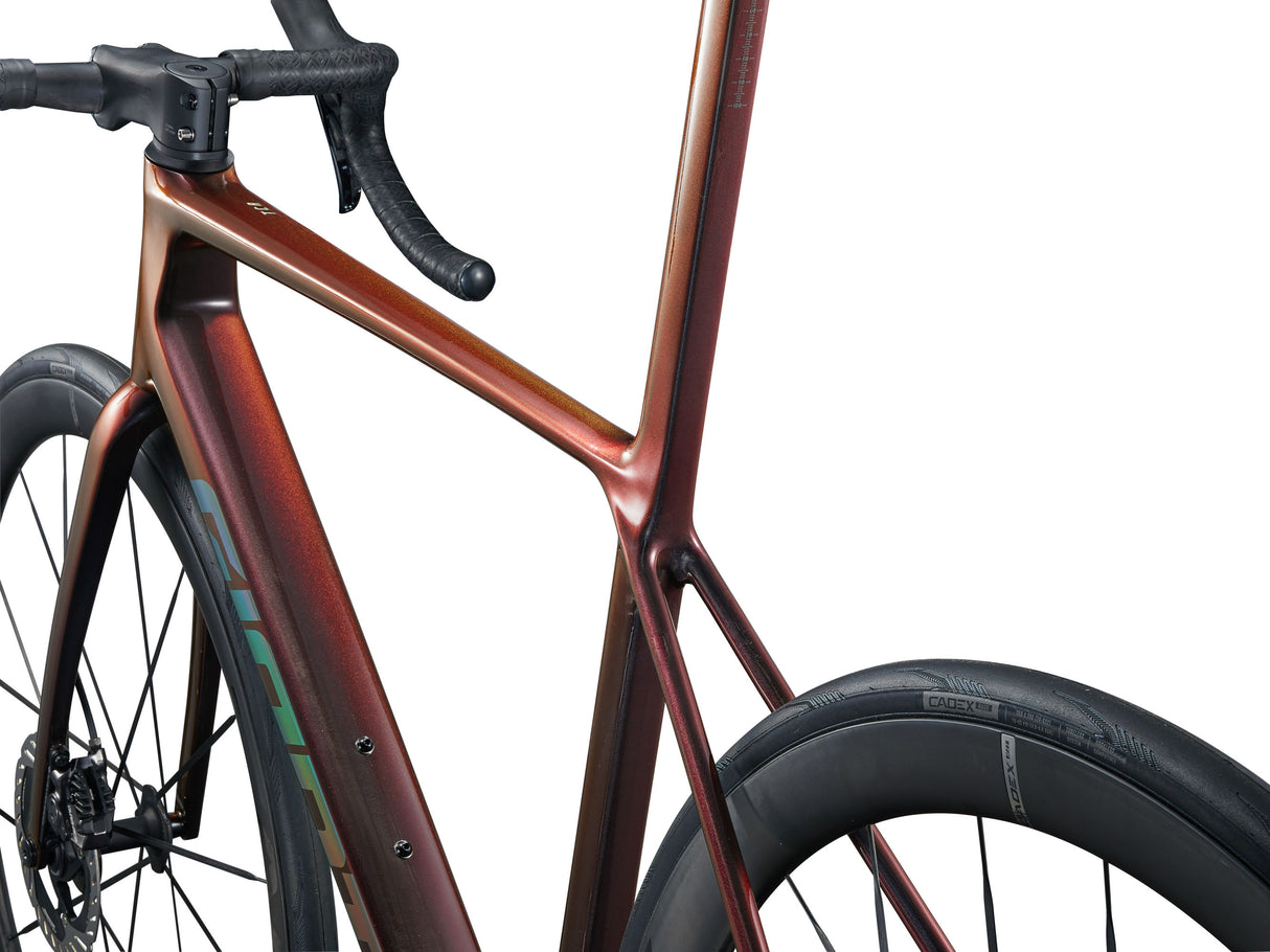 Landsvägscykel GIANT TCR Advanced SL 0 DA, Black Lava