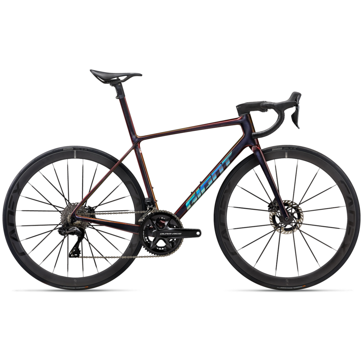 Landsvägscykel GIANT TCR Advanced SL 0 DA, Black Lava
