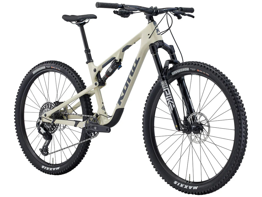 Mountain bike KONA Hei Hei CR (2025) Gloss Bone (Metallic Grey)