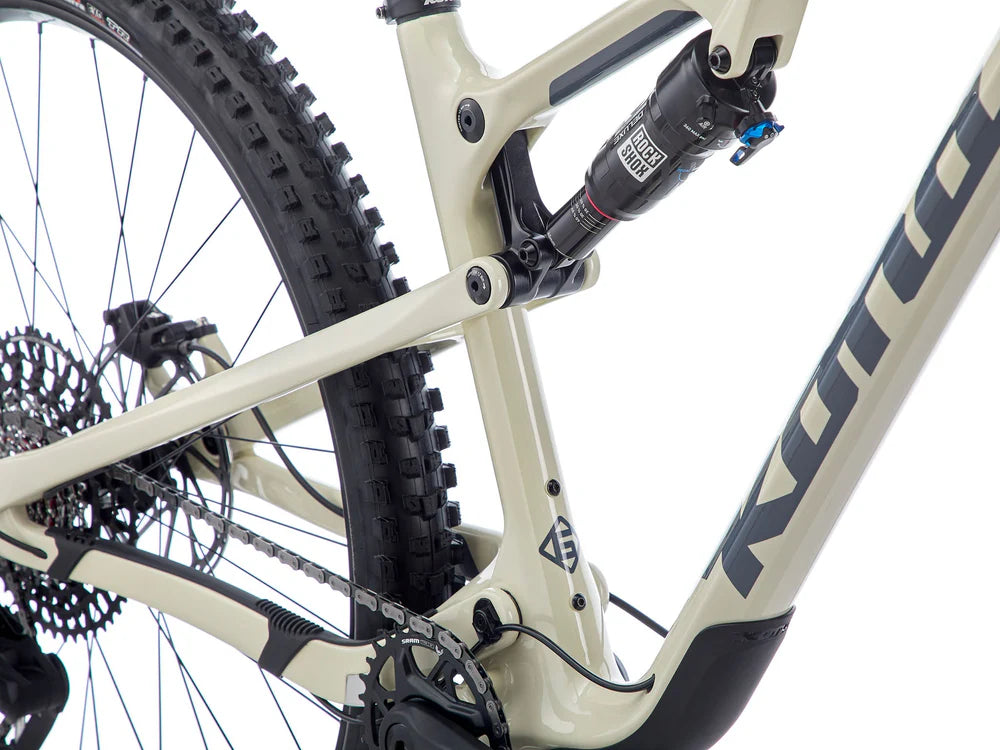 Mountain bike KONA Hei Hei CR (2025) Gloss Bone (Metallic Grey)