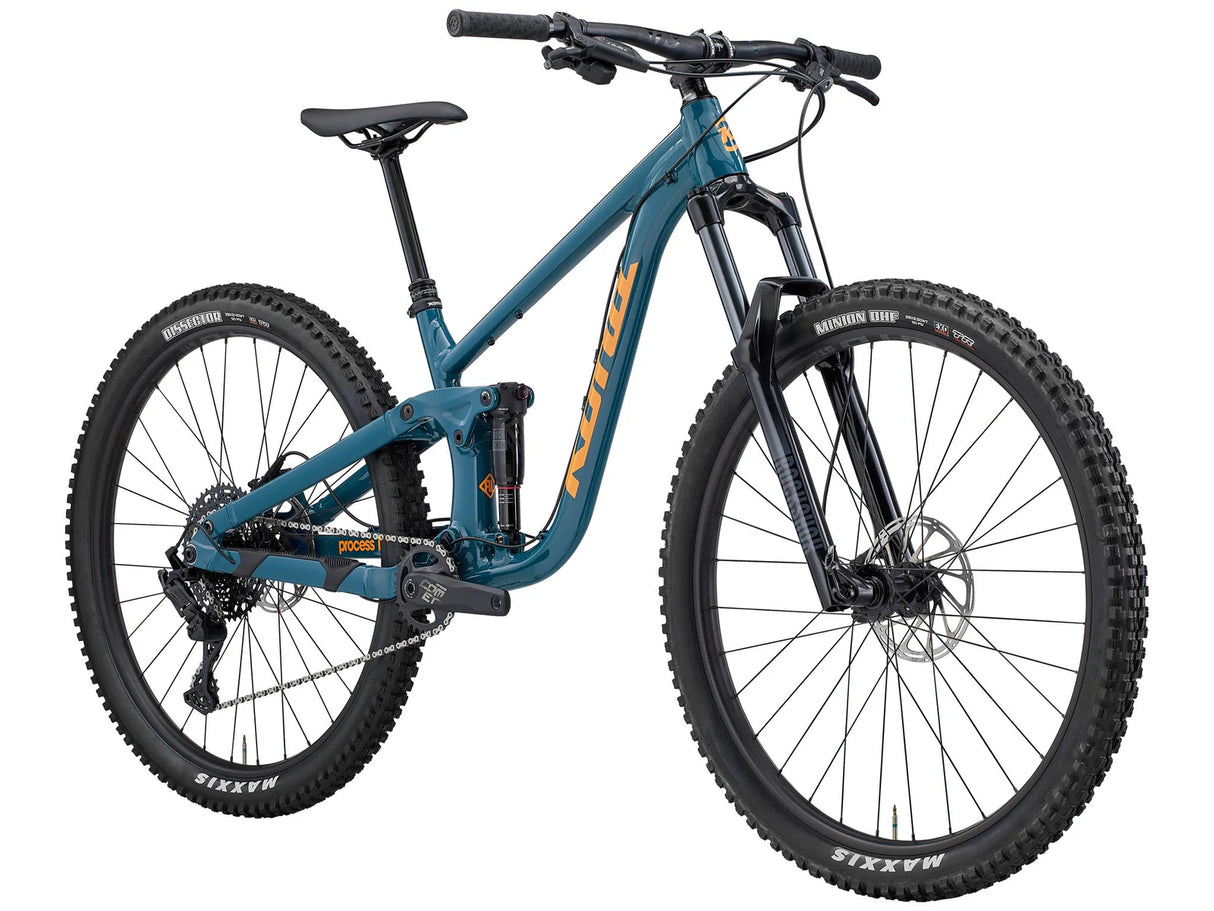 Mountain bike KONA Process 134, Gloss Storm Blue