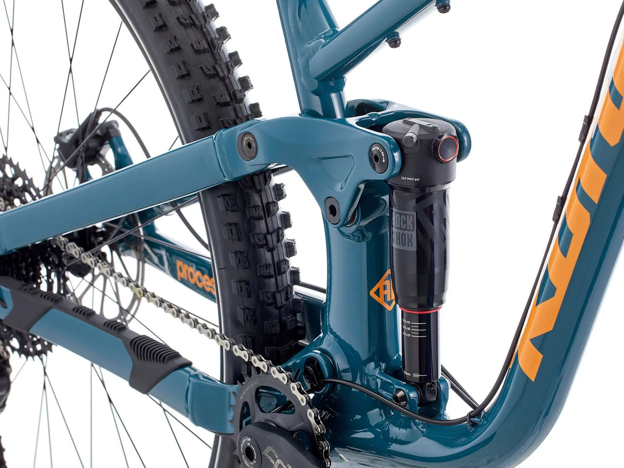 Mountain bike KONA Process 134, Gloss Storm Blue