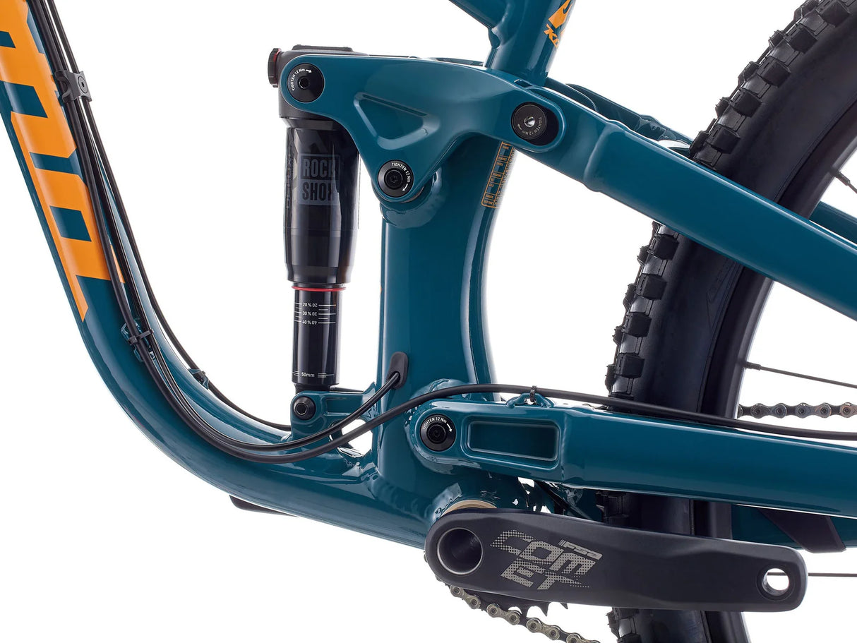Mountain bike KONA Process 134, Gloss Storm Blue