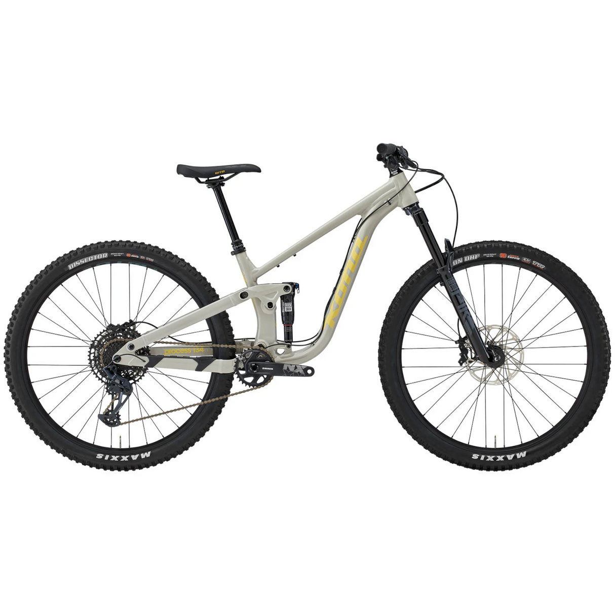 Mountain bike KONA Process 134 DL Gloss Concrete Grey