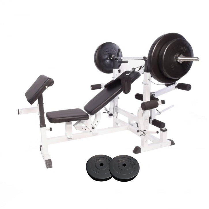 Multigympaket BASIC Black/White 60kg