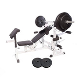 Multigympaket BASIC Black/White 60kg