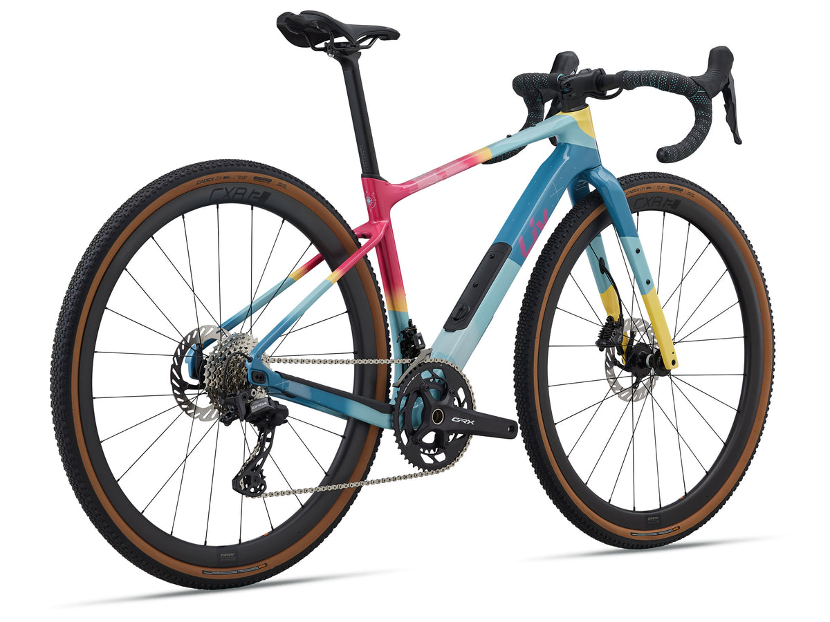 Women's Gravel Bike LIV Devote Advanced 0 SE (2026) Tropical Collage