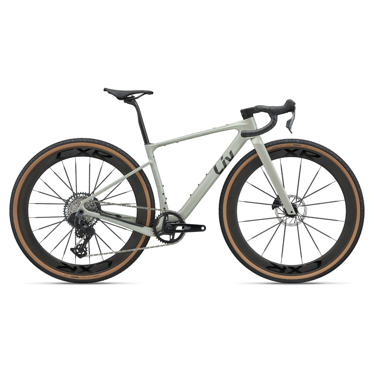 Gravelcykel för dam LIV Devote Advanced SL 2 (2027) Misty Aloe