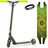Stuntsparkcykel SOKE PRO, svart-gul-neon