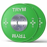 Competition Bumper Plate Set 140kg TRYM