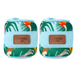 Hand- och fotledsvikter SPOKEY Home Jungle 2x1 kg, blå-fläckig