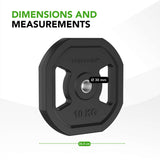 Viktskivor TUNTURI Aerobic Pump Plates 10 kg